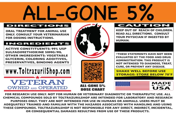 All-Gone 5% Oral Suspension for Pets - Image 2